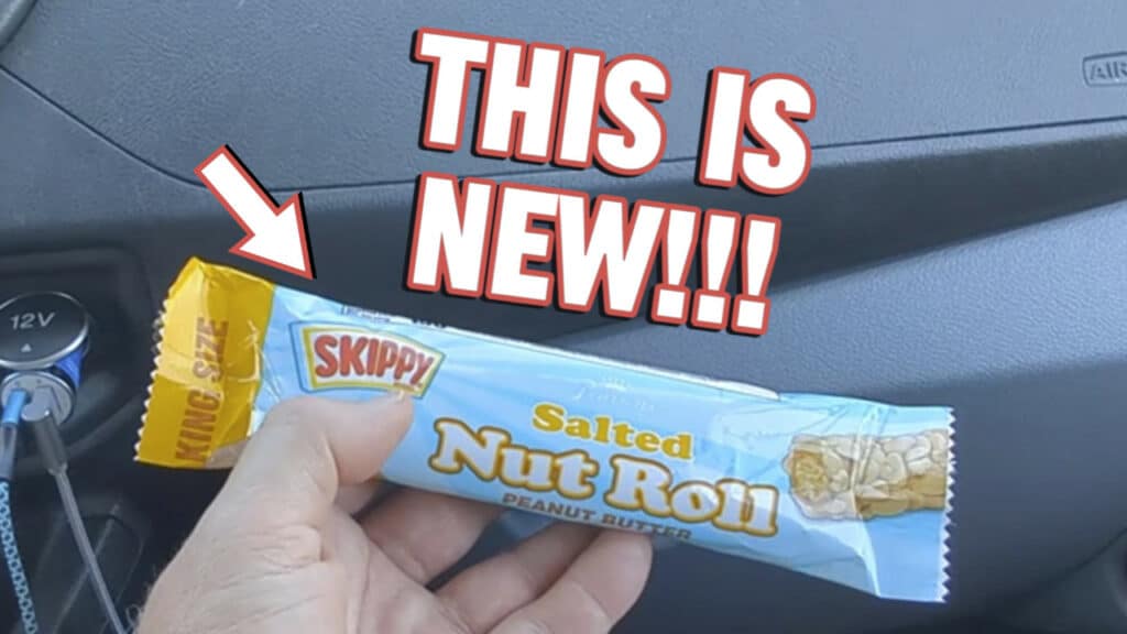 Pearson's Skippy peanut butter nut roll reviewed